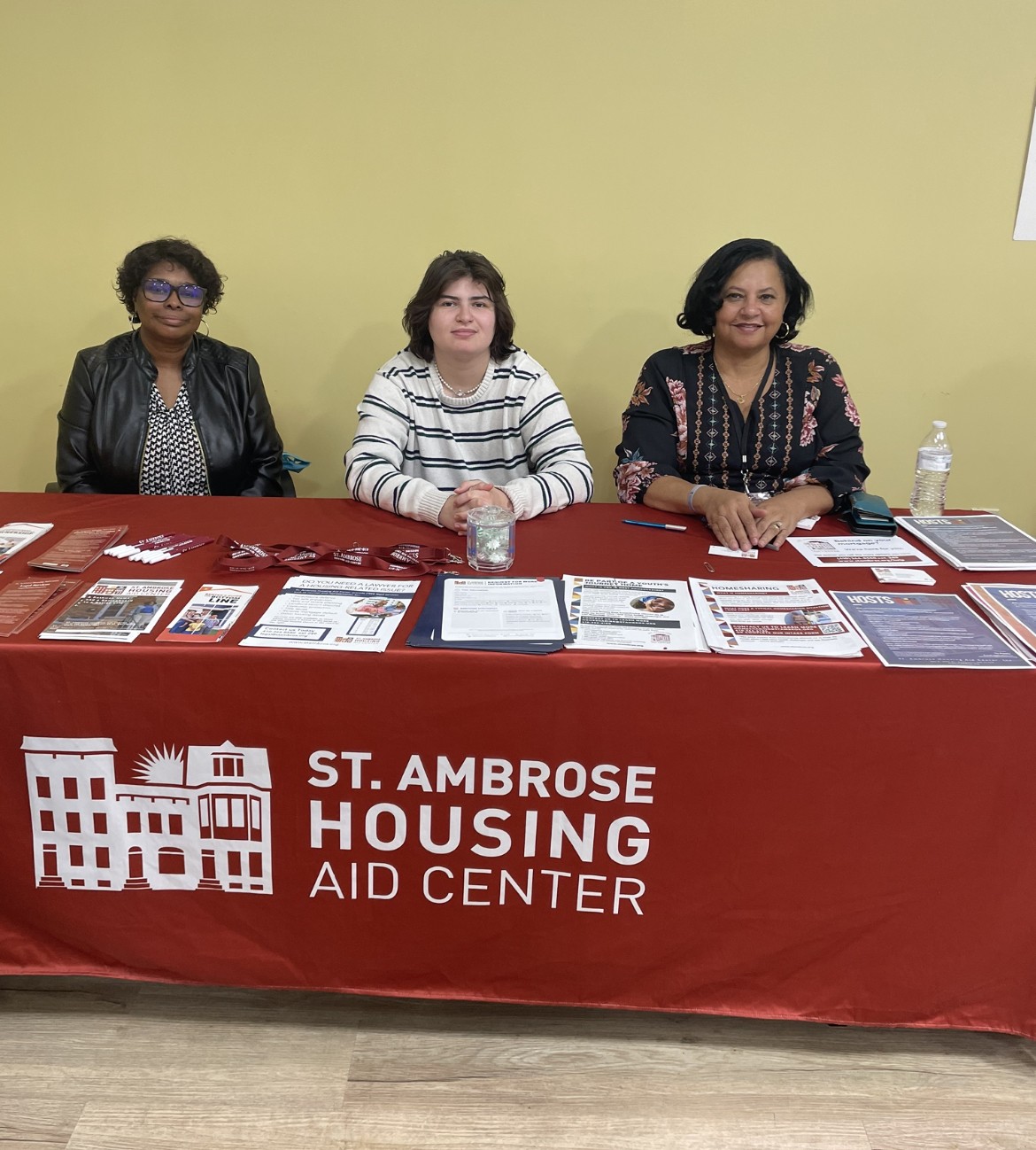 Cathy (left), Kalvin (middle), and Judy (right) at the Emerge Baltimore Community Resource Fair